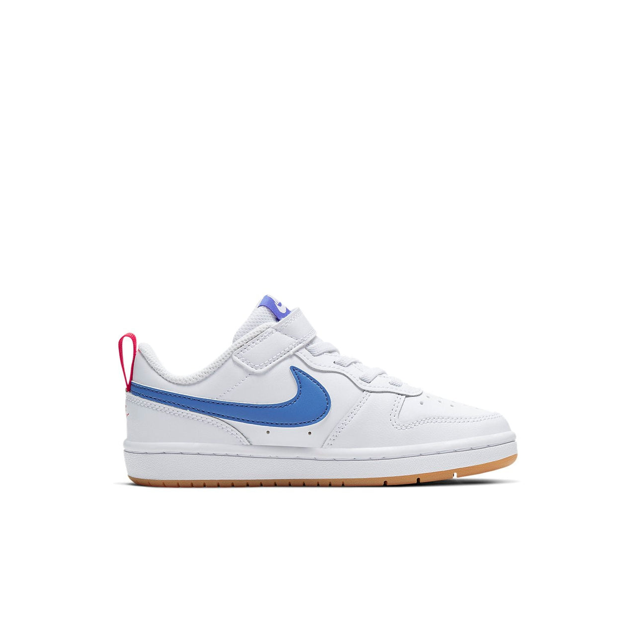 (PS) Nike Court Borough Low 2 'White Pacific Blue' BQ5451-109