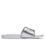 (WMNS) Nike Benassi JDI Slide 'White Wolf Grey' 343881-107