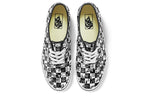 Vans Authentic Retro Casual Skate Shoes Unisex Black White Grid Printing  VN0A5KS96U6