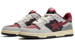 (WMNS) A Bathing Ape Sk8 Sta #4 'Red Off White' 1I20-291-020
