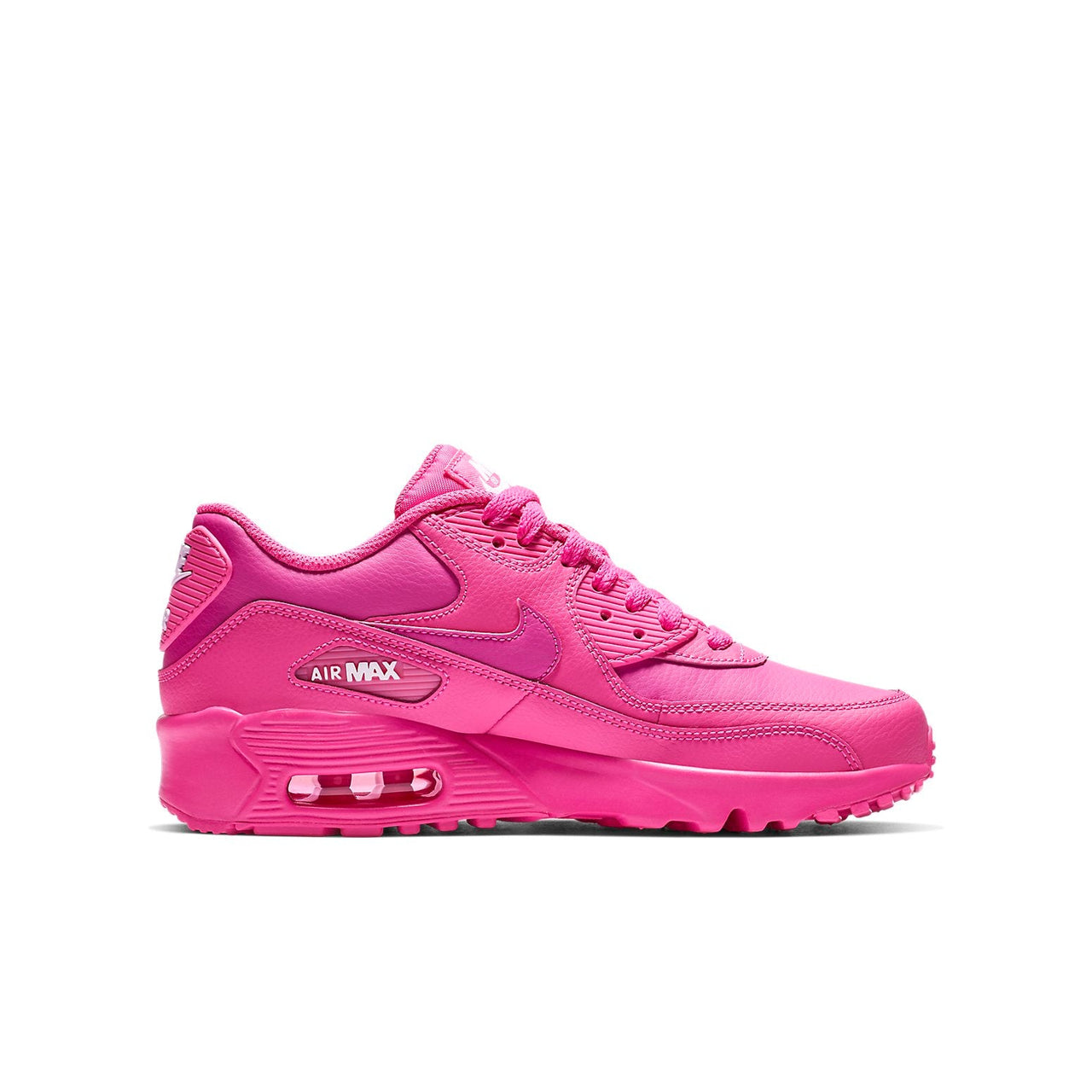 (GS) Nike Air Max 90 LTR 'Laser Fuchsia' 833376-603