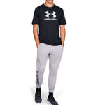 Under Armour Men's UA Sportstyle Logo Short Sleeve Black 1329590-001