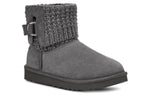 (WMNS) UGG Classic Solene Mini Cozy Stay Warm Outdoor Casual Gray 1113463-CHRC