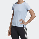 (WMNS) adidas Training Sports Round-neck Short-sleeve Tee Blue FL8567