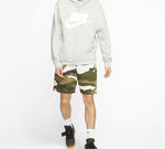 Nike Sportswear Club french terry Camouflage Shorts Olive Green BV2839-223