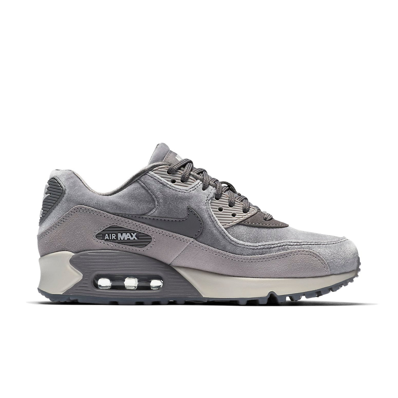 (WMNS) Nike Air Max 90 Deluxe 'Gunsmoke' 898512-007
