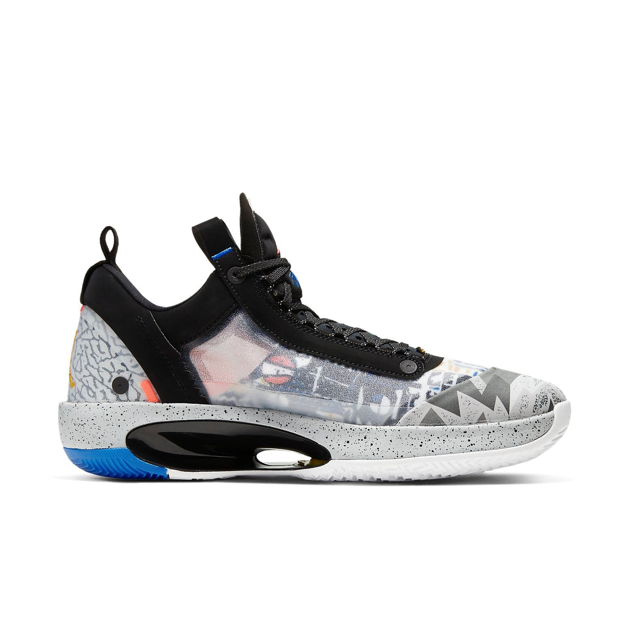 Air Jordan XXXIV Low Print 'Black' CZ7745-008