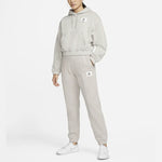 (WMNS) Air Jordan Casual Sports Knit Loose hoodie Short Mineral 'Grey DD6999-012