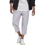 Men's adidas Solid Color Logo Printing Sports Pants/Trousers/Joggers Silver Gray HN1929
