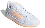 (WMNS) adidas neo Grand Court Base 'White Orange' FY8819