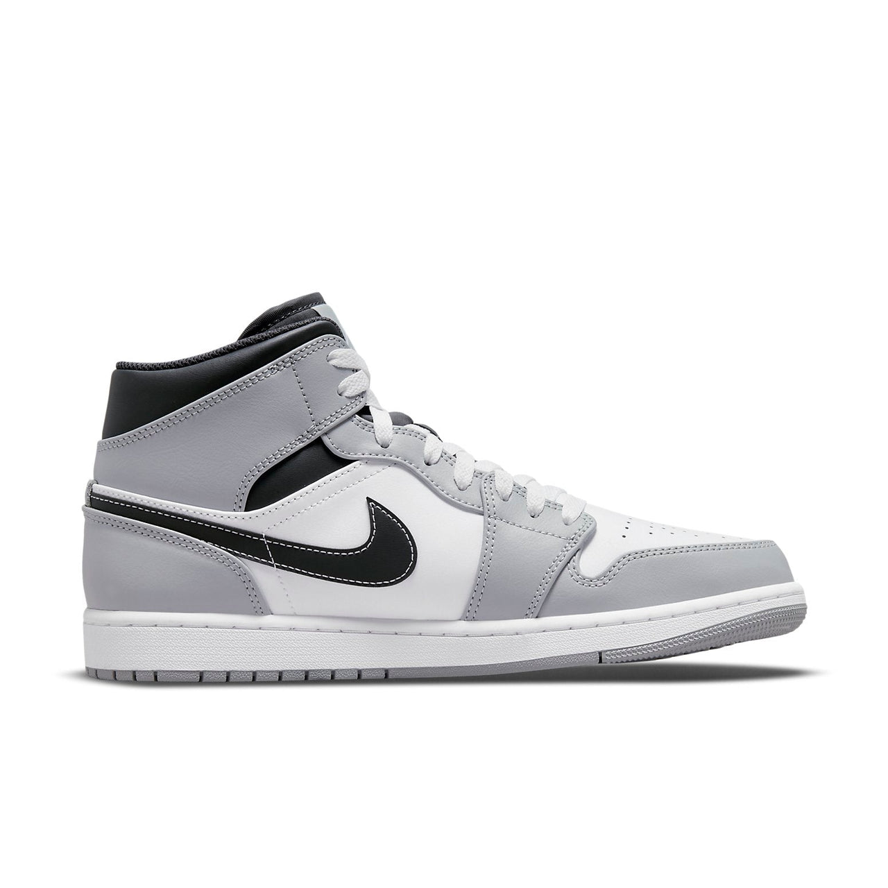 Air Jordan 1 Mid 'Light Smoke Grey' 554724-078