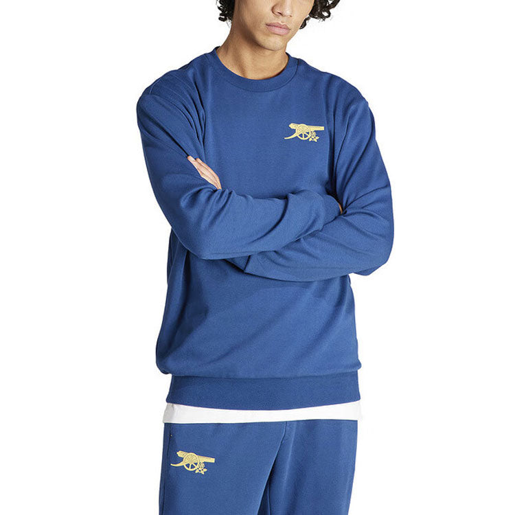adidas Arsenal Cultural Story Crew Sweatshirt Asia Sizing 'Mystery Blue' IU2072