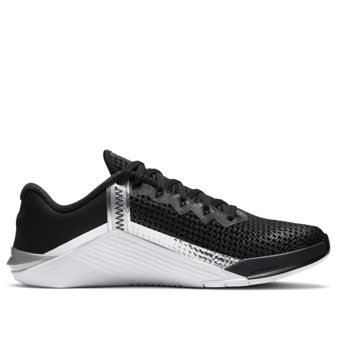 (WMNS) Nike Metcon 6 'Black Metallic Silver' AT3160-010