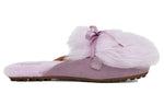 (WMNS) UGG Shaine Fluff Lightweight Cozy Flat Plush Slipper Pink Purple 1105316-SHAD