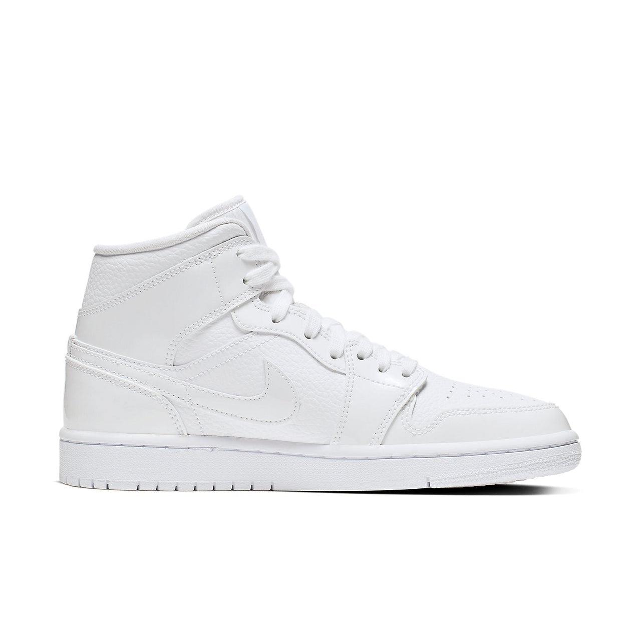(WMNS) Air Jordan 1 Mid 'Triple White' BQ6472-100