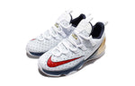 (GS) Nike Lebron 13 Low 13 'White Red' 834347-164