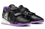 (WMNS) Reebok Legacy Lifter Low-Top Weightlifting Shoes Black/Purple DV6231