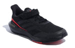 (PS) adidas EQ21 Run Velcro J 'Black Vivid Red' GZ5399