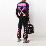 Men's Off-White FW21 Adornment Sports Pants/Trousers/Joggers Black OMCH029R21FLE0011032-1