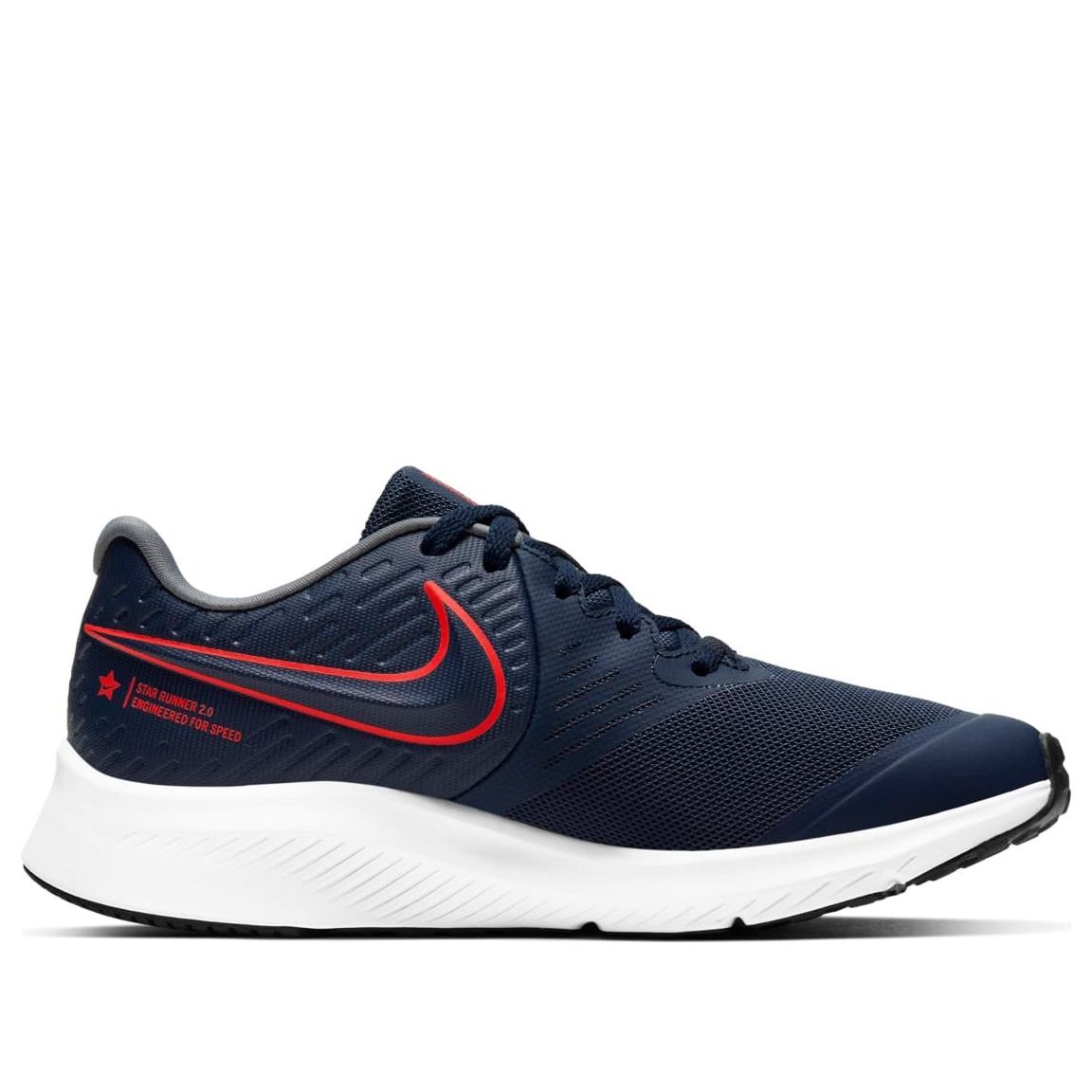 (GS) Nike Star Runner 2 'Navy Red' AQ3542-405