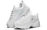 (WMNS) Skechers D'Lites GS White/Pink 11931-WPK