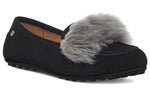 (WMNS) UGG California Loafer Kaley Wisp TS 'Black Gray' 1111030TS-BCRC