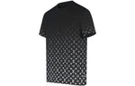 LOUIS VUITTON Monogram Round Neck Gradient Short Sleeve Black 1A8HKL