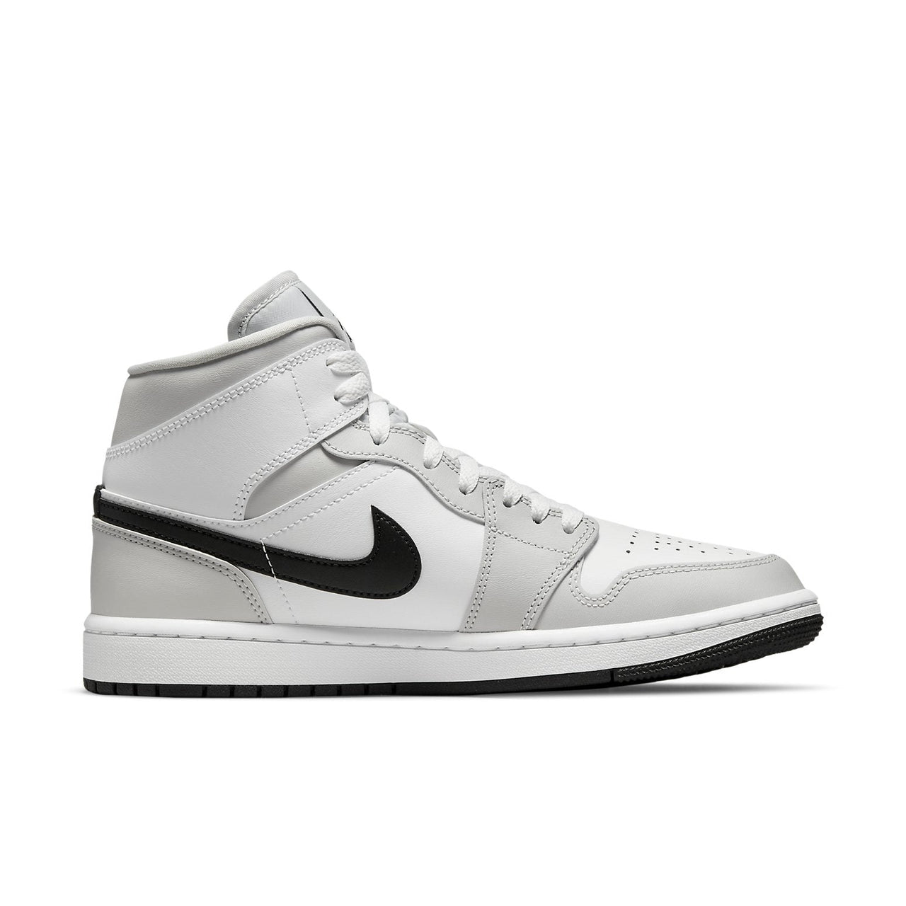 (WMNS) Air Jordan 1 Mid 'Grey Fog' BQ6472-015