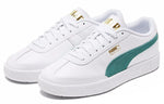 PUMA Oslo-City Casual Board Shoes White/Green 374976-04