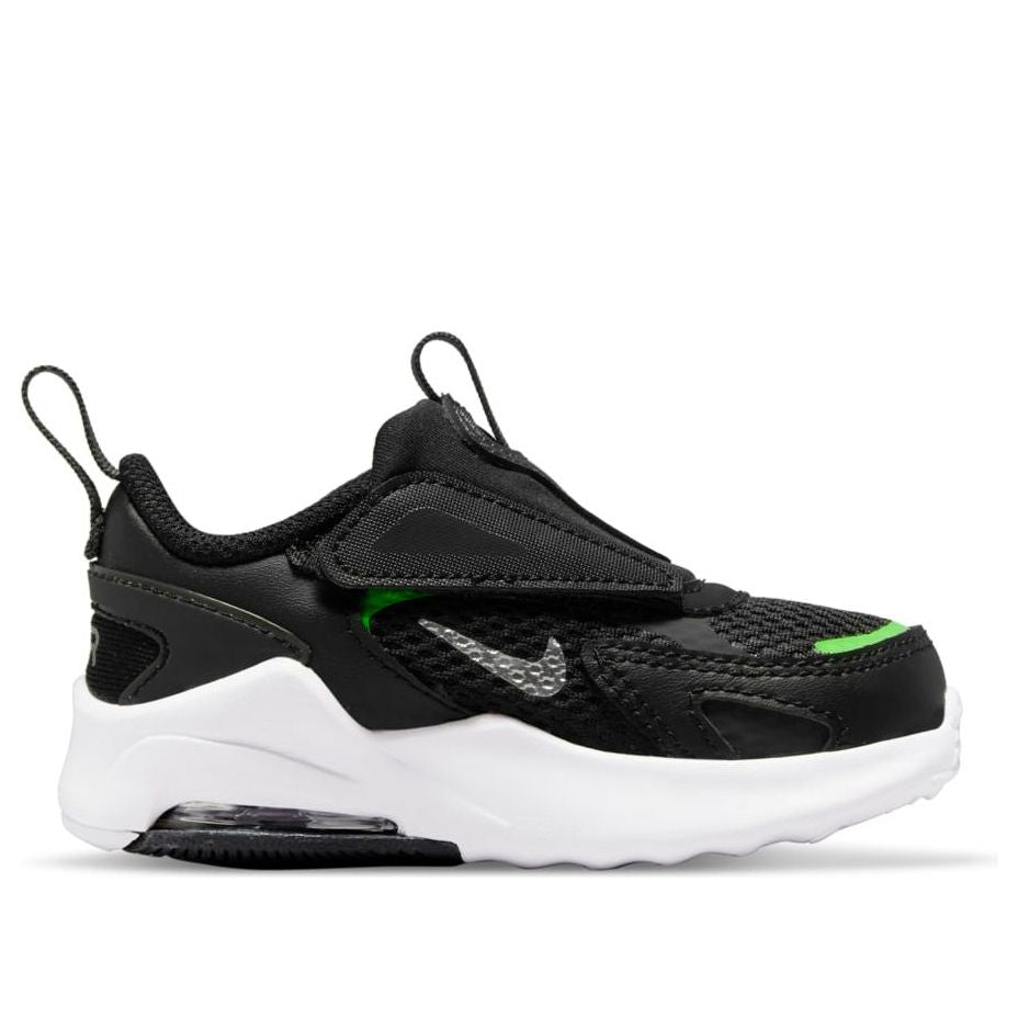 (TD) Nike Air Max Bolt Low-Top Running Shoes Black/White CW1629-006