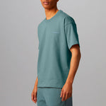 adidas x Pharrell Humanrace Small Logo T-Shirt 'Hazy Emerald' HI2957