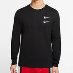Nike Casual Sports Round Neck Long Sleeves Black CK2260-010