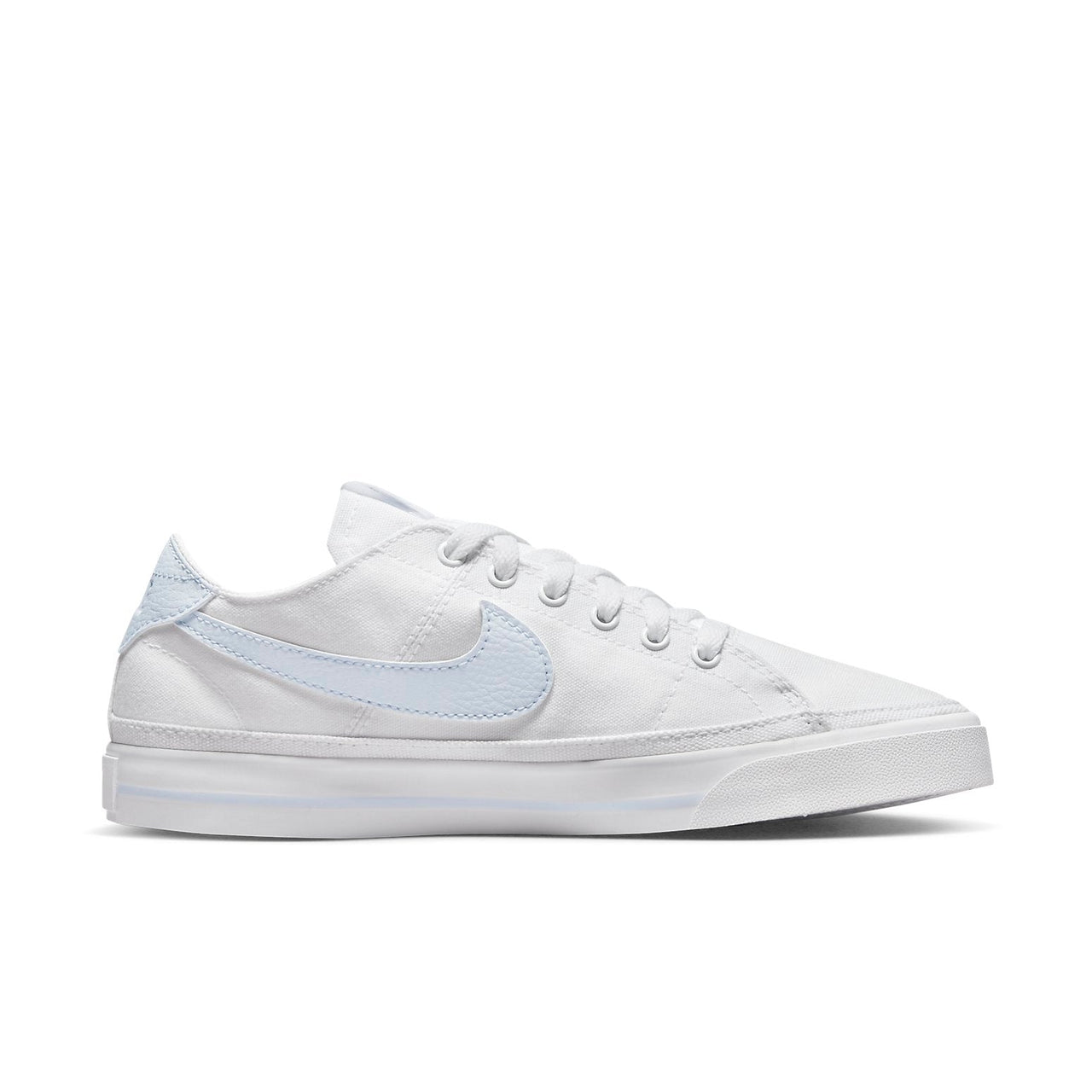 (WMNS) Nike Court Legacy Canvas 'White Grey' CZ0294-103