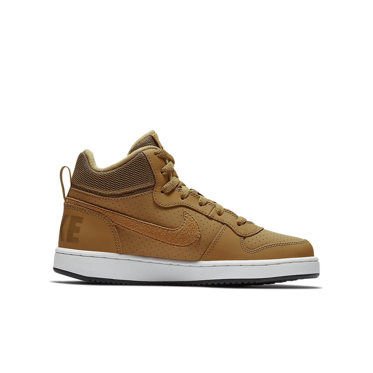 (GS) Nike Court Borough Mid 'Yellow Wheat' 839977-701