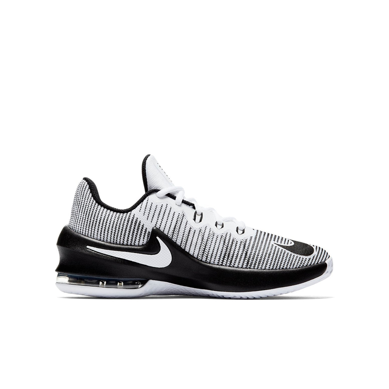 (GS) Nike Air Max Infuriate 2 'White Black' 943810-100
