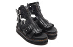 (WMNS) Dr. Martens Olson Platform Sandles Black 26561001