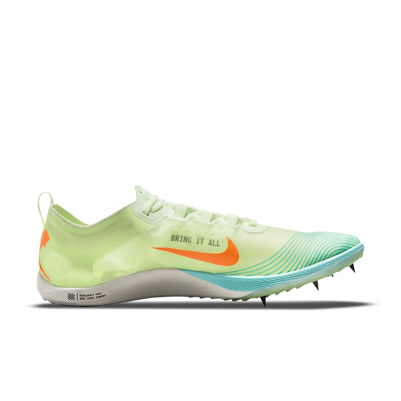 Nike Zoom Victory 5 XC 'Barely Volt Hyper Orange' AJ0847-701