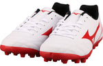 Mizuno Potrero Wide AG Short Nail Soccer Shoes White/Red P1GA189262