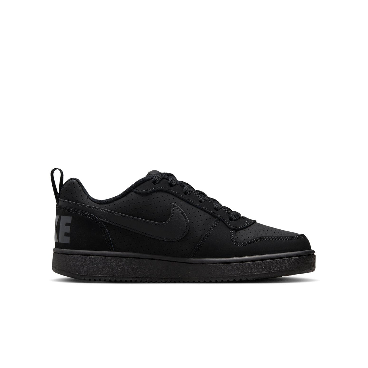 (GS) Nike Court Borough Low Shoes Black 839985-001