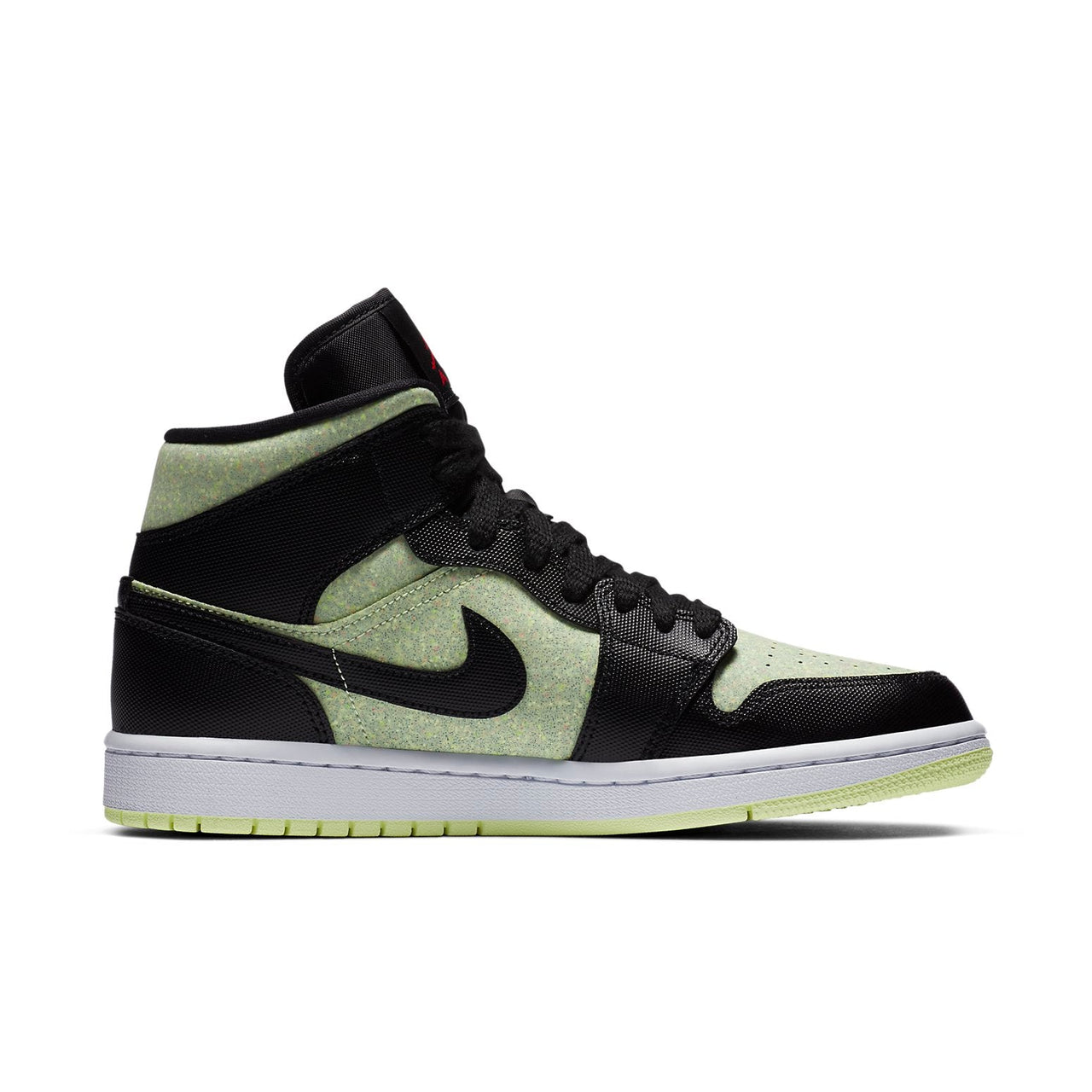 (WMNS) Air Jordan 1 Mid SE 'Black Barely Volt' CV5276-003