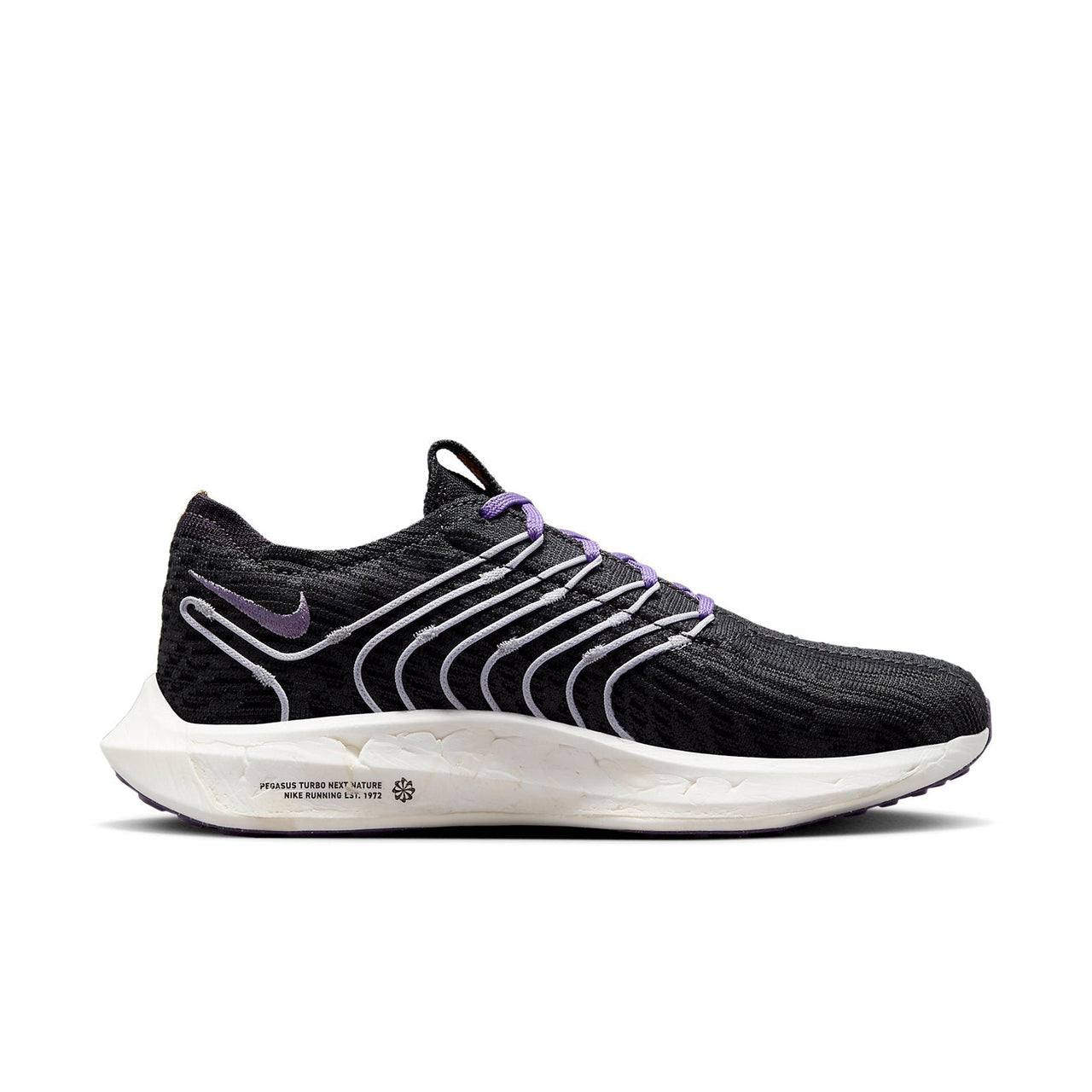 (WMNS) Nike Pegasus Turbo Next Nature 'Black Peach Purple' DM3414-003
