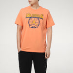 Air Jordan Burst Crack Basketball Sports Short Sleeve T-Shirt Men's Orange CV3420-894