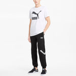 PUMA Casual Sports Drawstring Bundle Feet Long Pants Black 531336-01