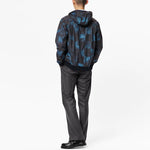 Men's LOUIS VUITTON FW21 Zipper hooded Long Sleeves Jacket Blue 1A8X1W