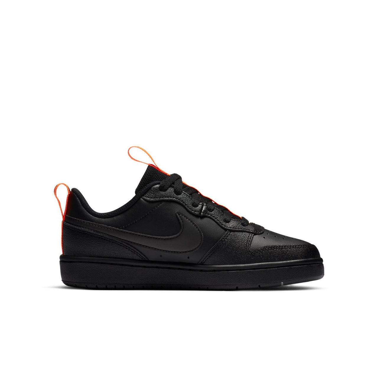 (GS) Nike Court Borough Low 2 SE 'Black Orange' CT3964-001
