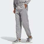 adidas originals G Wash Track Pt Solid Color Loose Bundle Feet Sports Pants Gray GL9922