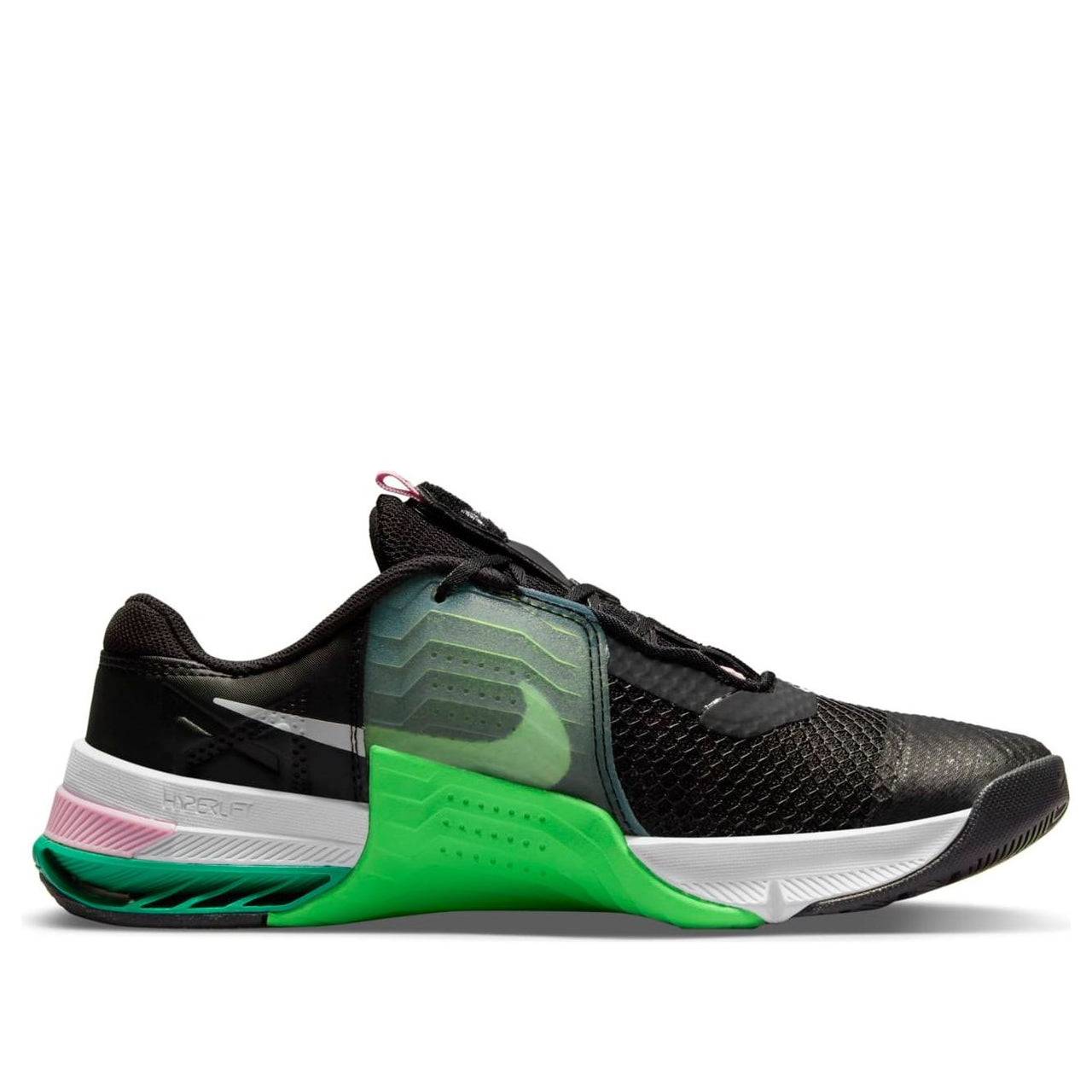(WMNS) Nike Metcon 7 'Black Green Strike' CZ8280-036