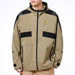 adidas Athleisure Casual Sports hooded Training Knit Jacket Khaki H40238