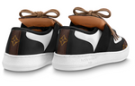(WMNS) LOUIS VUITTON Lous Sneakers 'Black with Brown Monogram Deco' 1AAW04