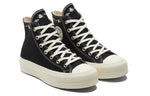 (WMNS) Converse Chuck Taylor All Star Lift Platform High 'Embroidered Floral - Black' A01592C